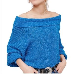 Free People Edessa Off The Shoulder Sweater